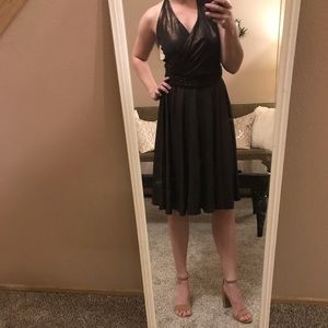 Nine West Metallic Shimmer dress